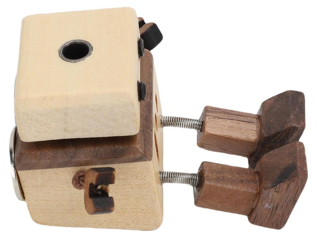 Auto-Lufterfrischer-Diffusor für die Lüftungsdüse – Diffusor-Clip aus Holz in Form eines Roboters mit ätherischen Ölen, inklusive Nachfülls...