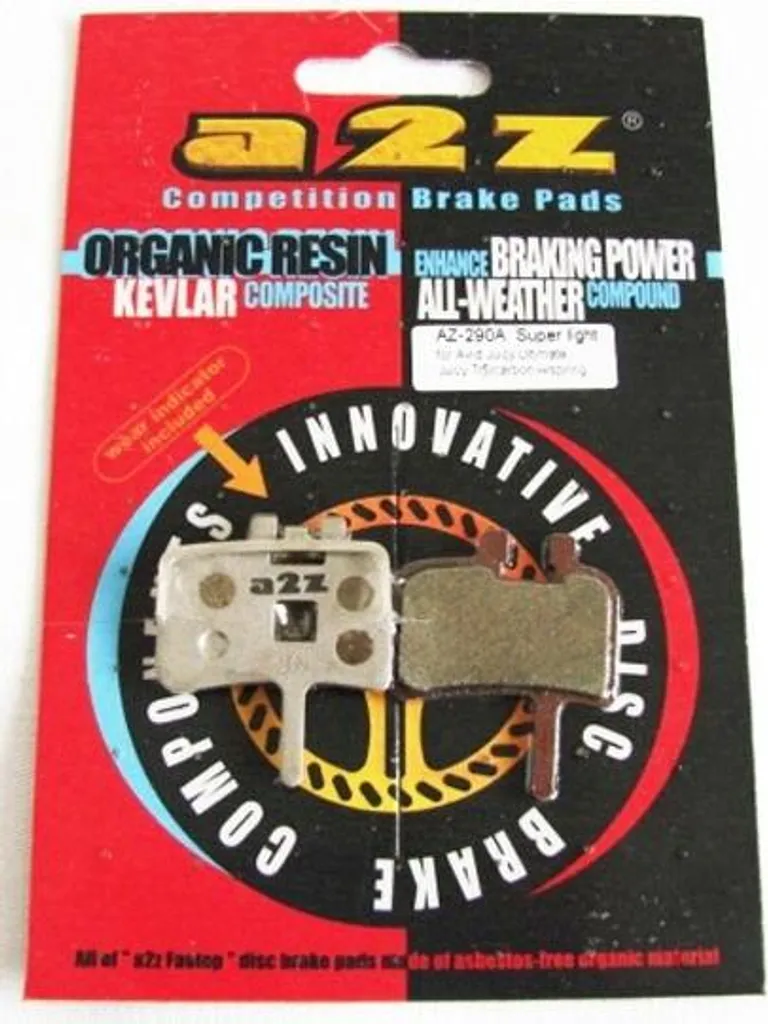 Plaquettes de frein semi-métalliques A2Z compatibles Avid Juicy 7 5