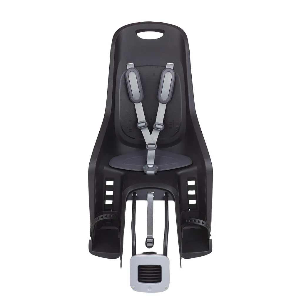 Siège arrière Polisport Bubbly Maxi FF noir pour cadre de vélo