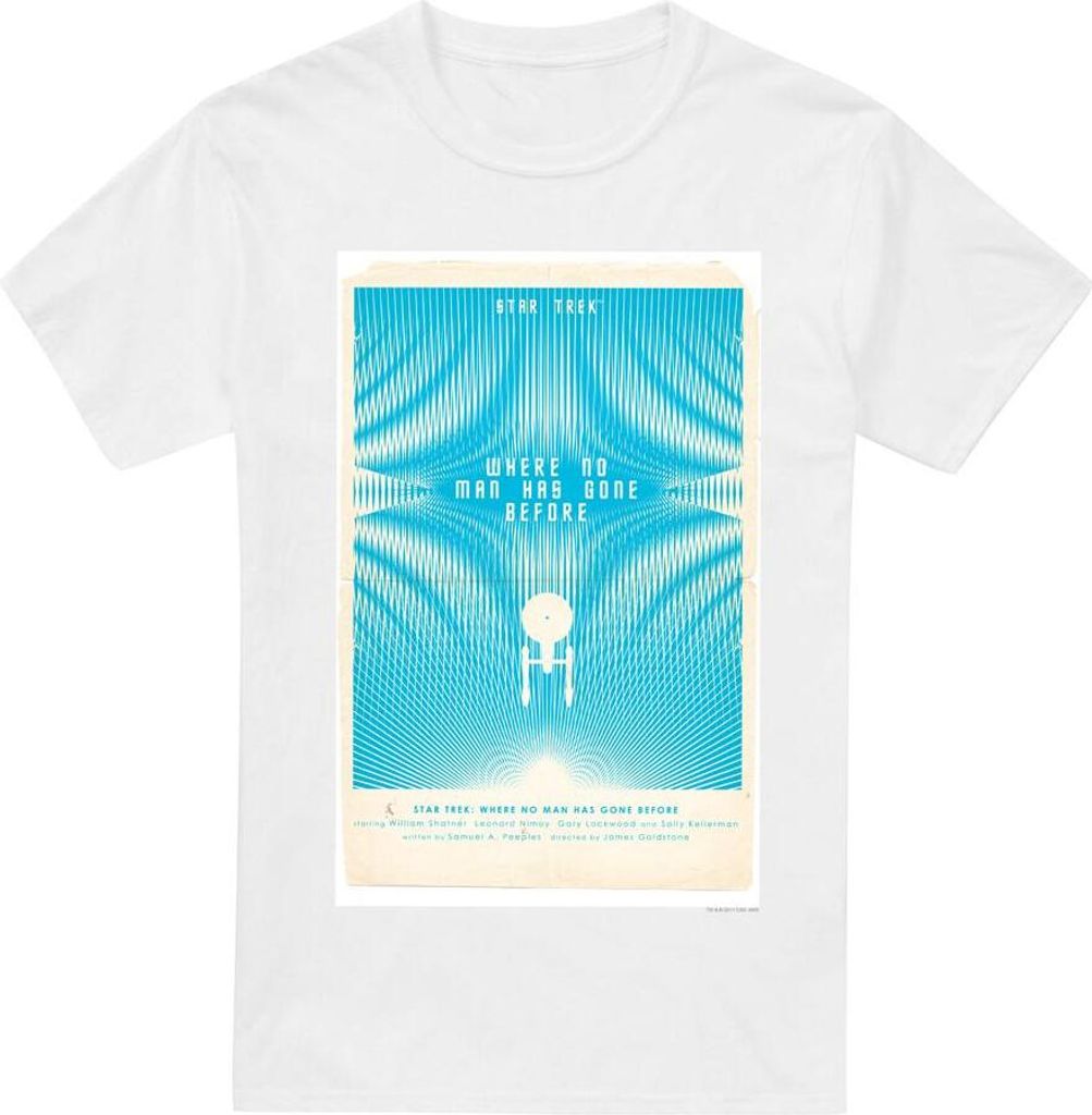 Star Trek - "The Original Series Episode 3" T-Shirt für Herren TV13797 (XL) (Weiß)
