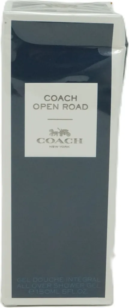 Coach Open Road Gel Douche 150ml - Nettoyant Doux pour Peau Parfumée