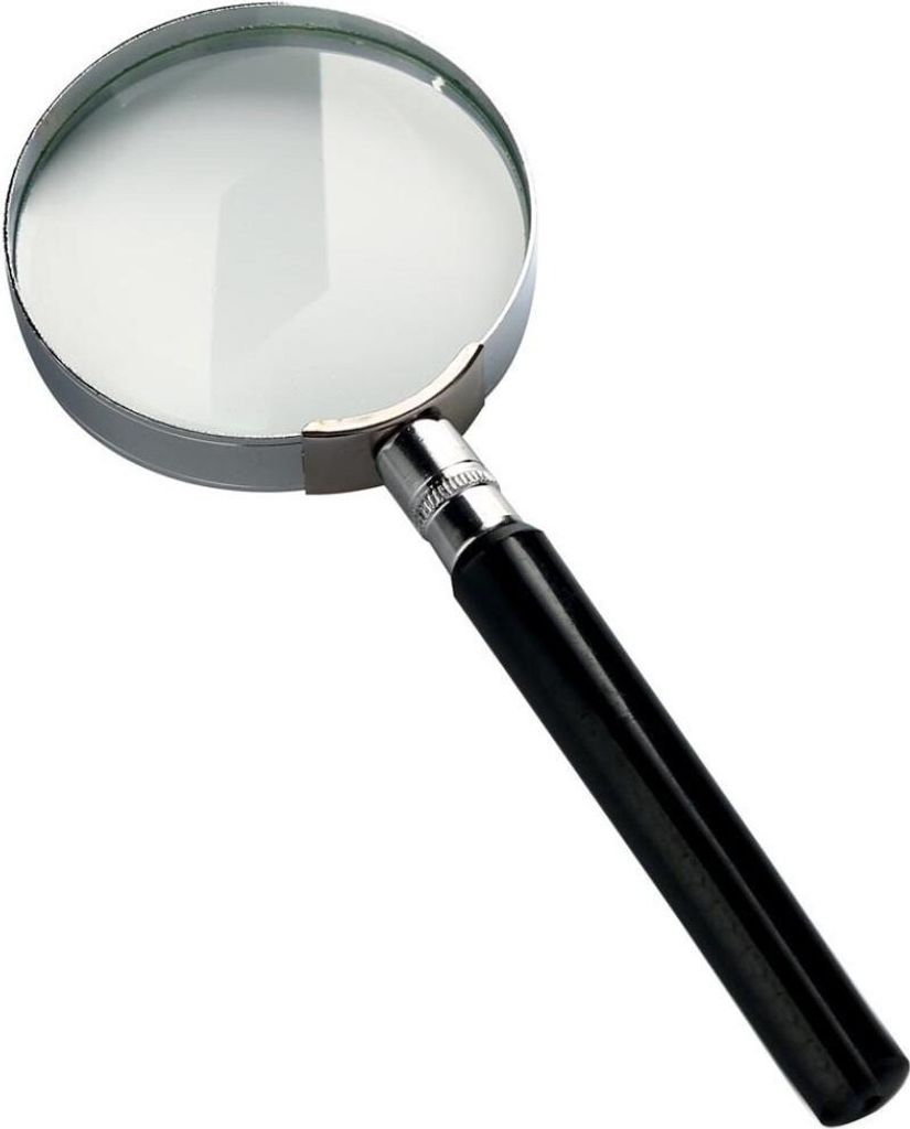 ARDA 633 Vergrößerungsglas 6x Schwarz, Grau