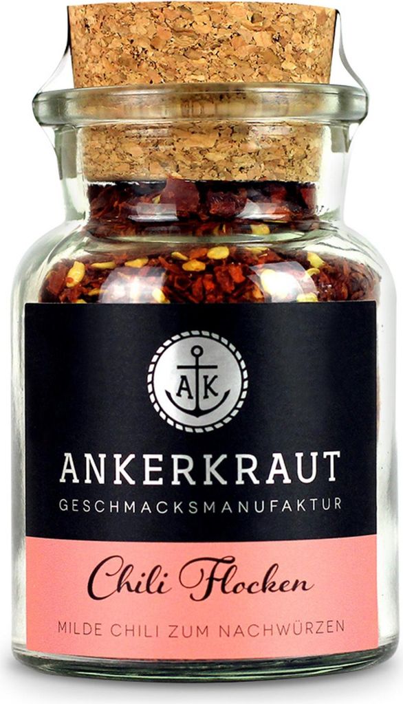 Ankerkraut chilli płatki łagodne do przyprawiania słoik z Zdjęcie produktu 