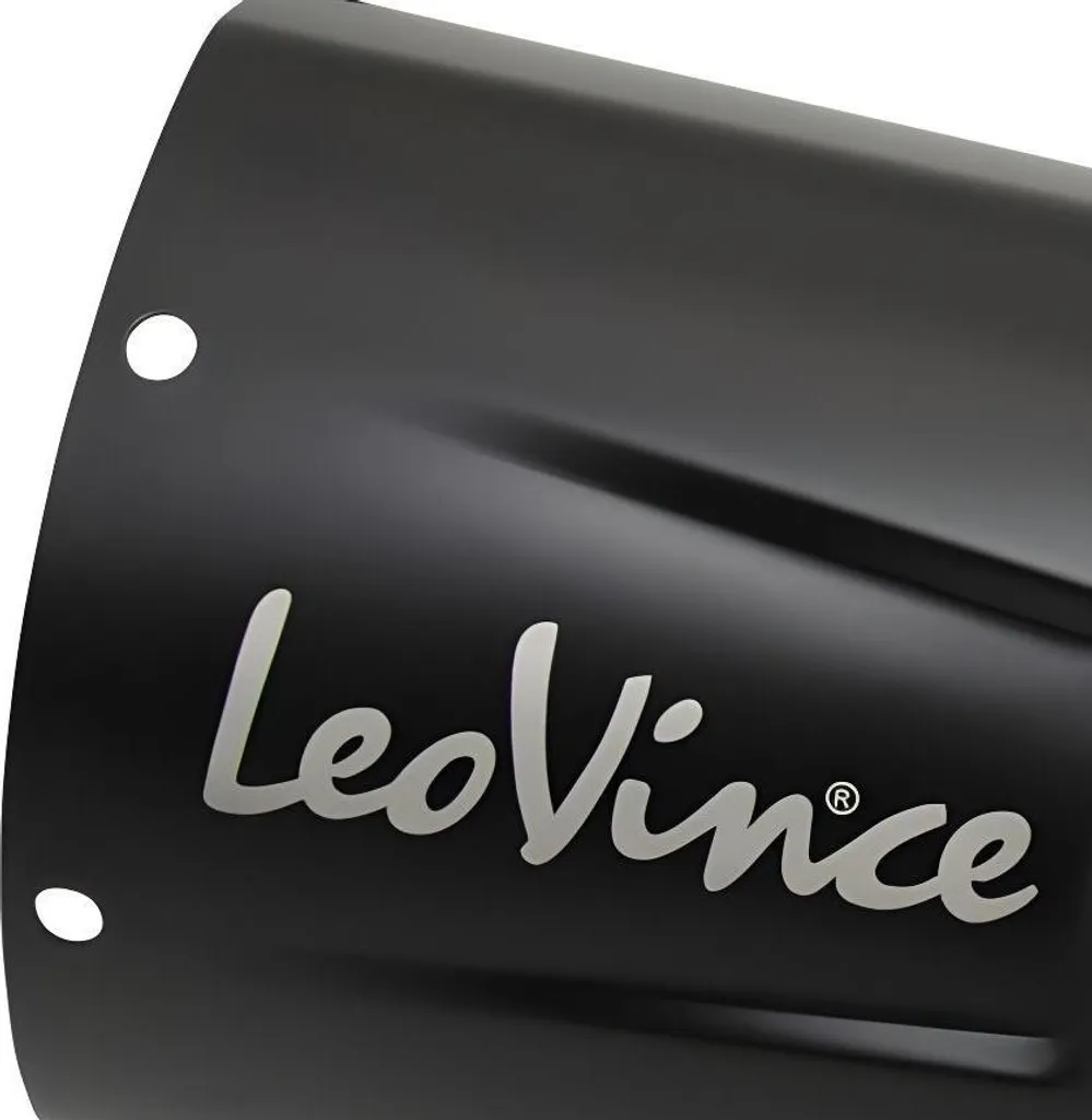 Enveloppe de rechange LeoVince noire 370mm pour silencieux arrière moto