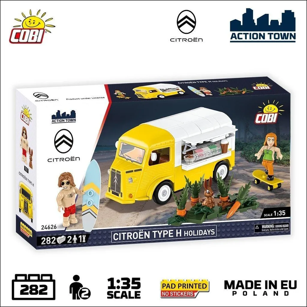 Set Cobi 24626 Citroën Type H Holidays idéal pour diorama et exposition