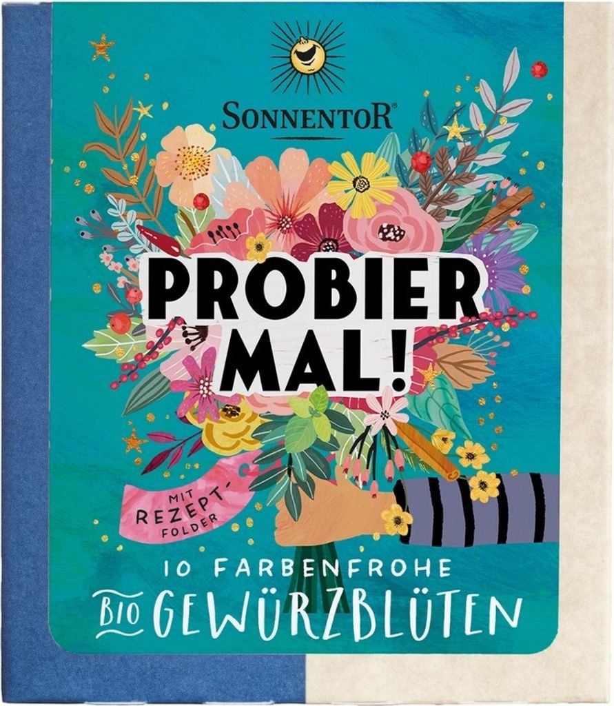 Gewürzblüten Probier mal! Packung 50 g – Sieben aromatische Mischungen
