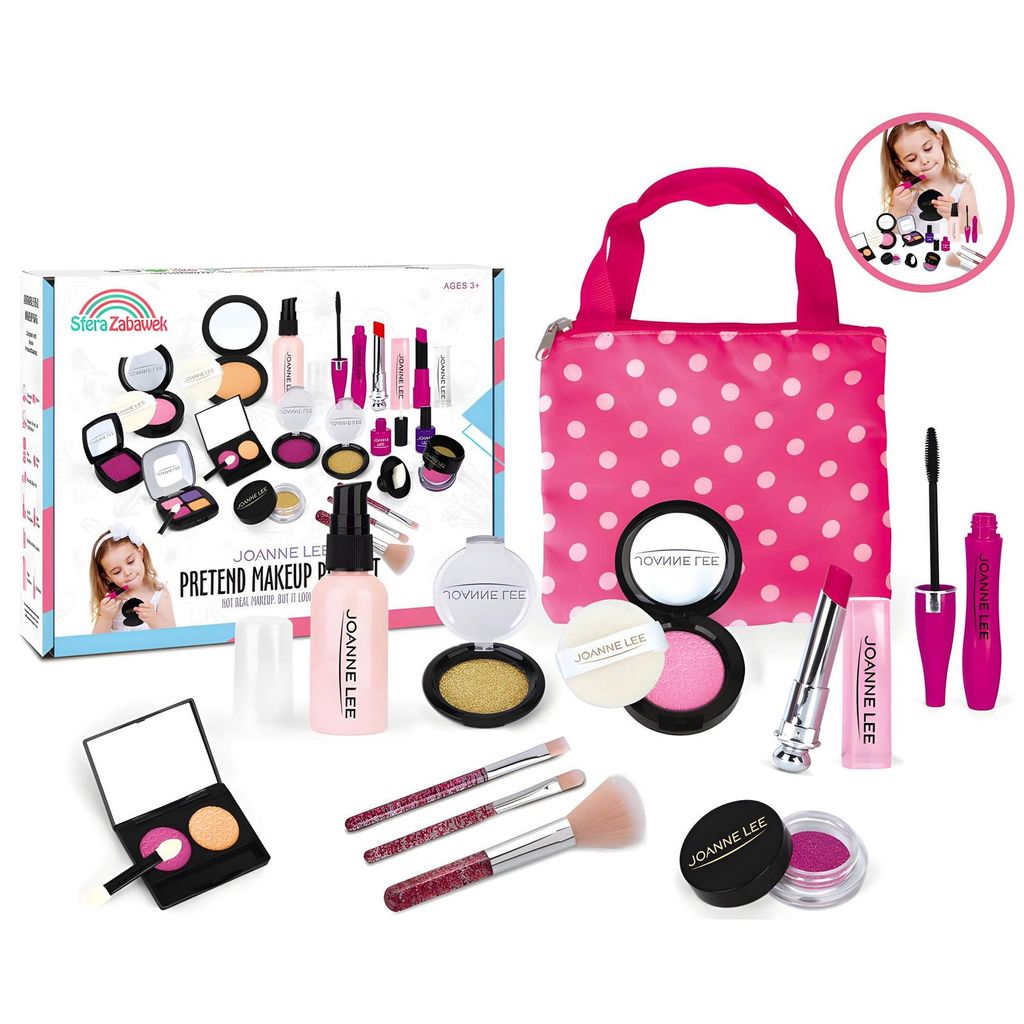 Nagellack Set abziehbar für Kinder, Make-up Box mit Nageltrockner