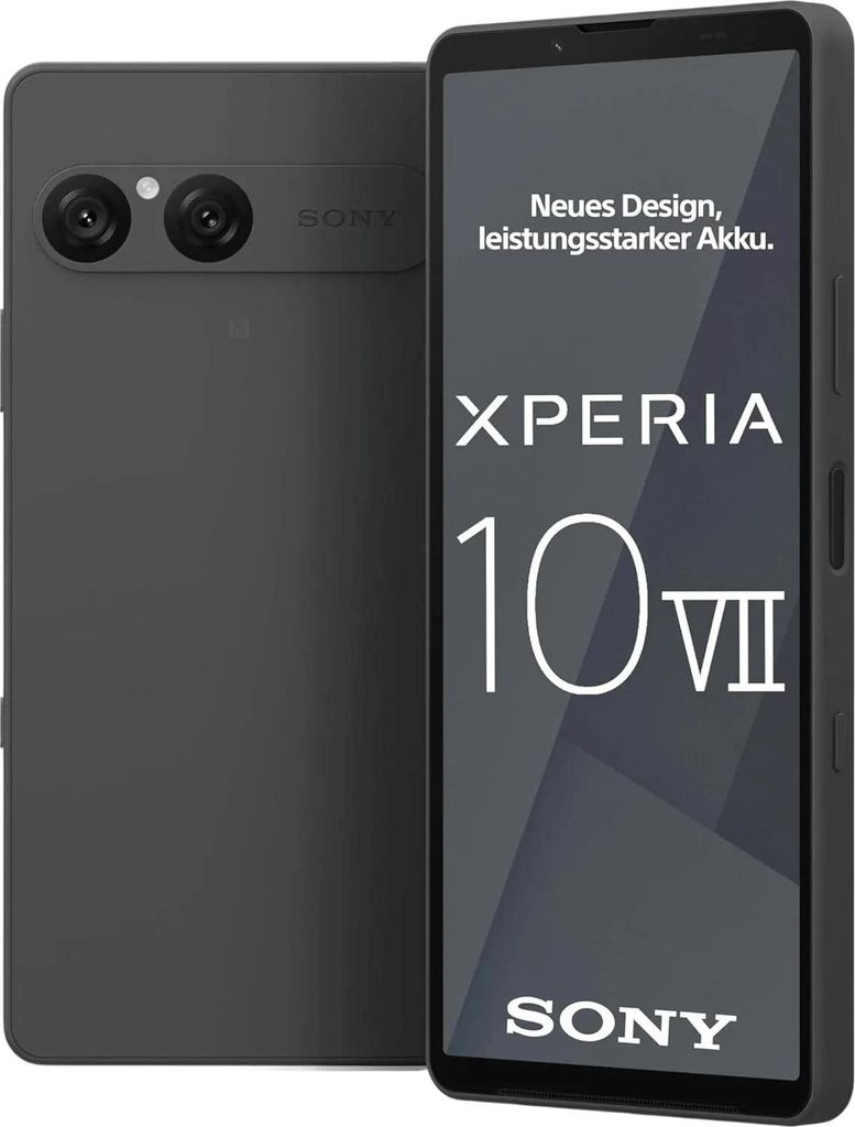 Sony Xperia 10 VII 128GB Charcoal Black Produktbild 