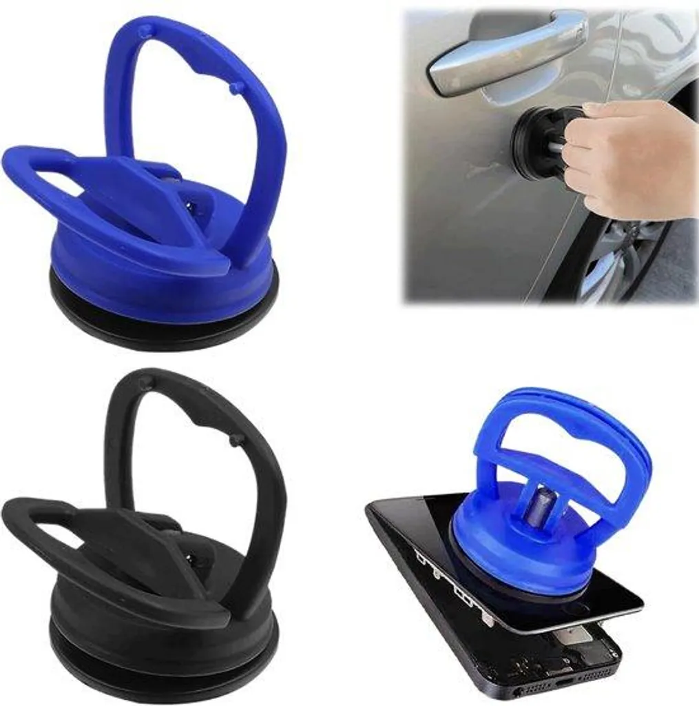 Extracteur de bosses portable avec ventouse à vide puissante - Noir/Jaune