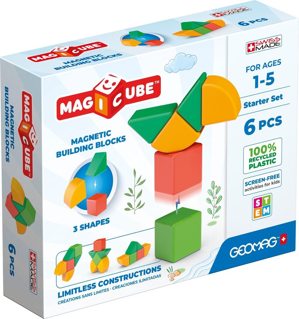 Geomag Magicube Shapes Starter Set 6