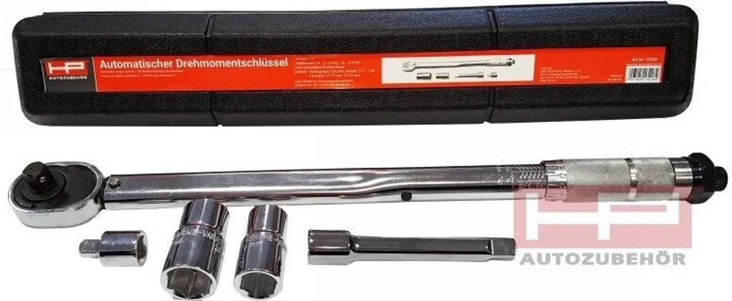 Clé dynamométrique 1/2 avec accessoires précis pour serrage de roue - 2