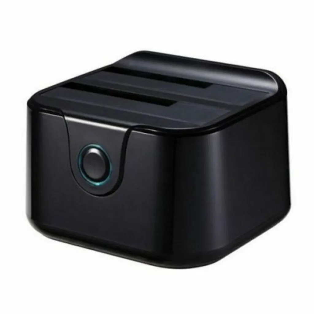 Station TooQ TQDS-802B USB 3.0 haute vitesse pour deux disques SATA