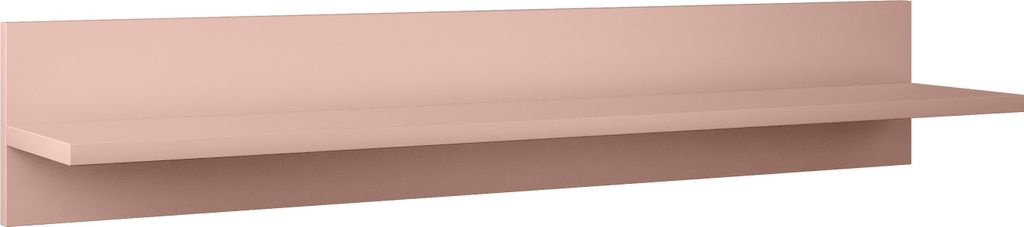 BETTSO IKON Wandregal Hängeregal Wandboard Bücherregal 90 cm Rosa