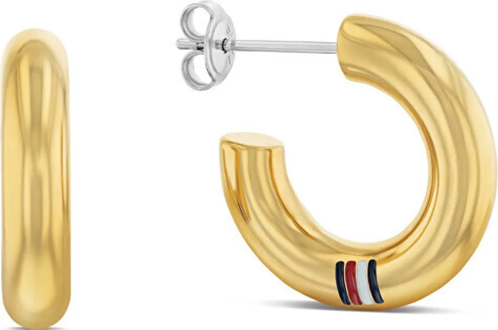 Orecchini Cerchi Classici 2780949 Oro Placcato - Gioielli per Ufficio
