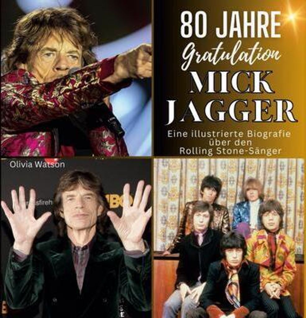 Eine illustrierte Biografie über den Rolling Stone-Sänger Mick Jagger