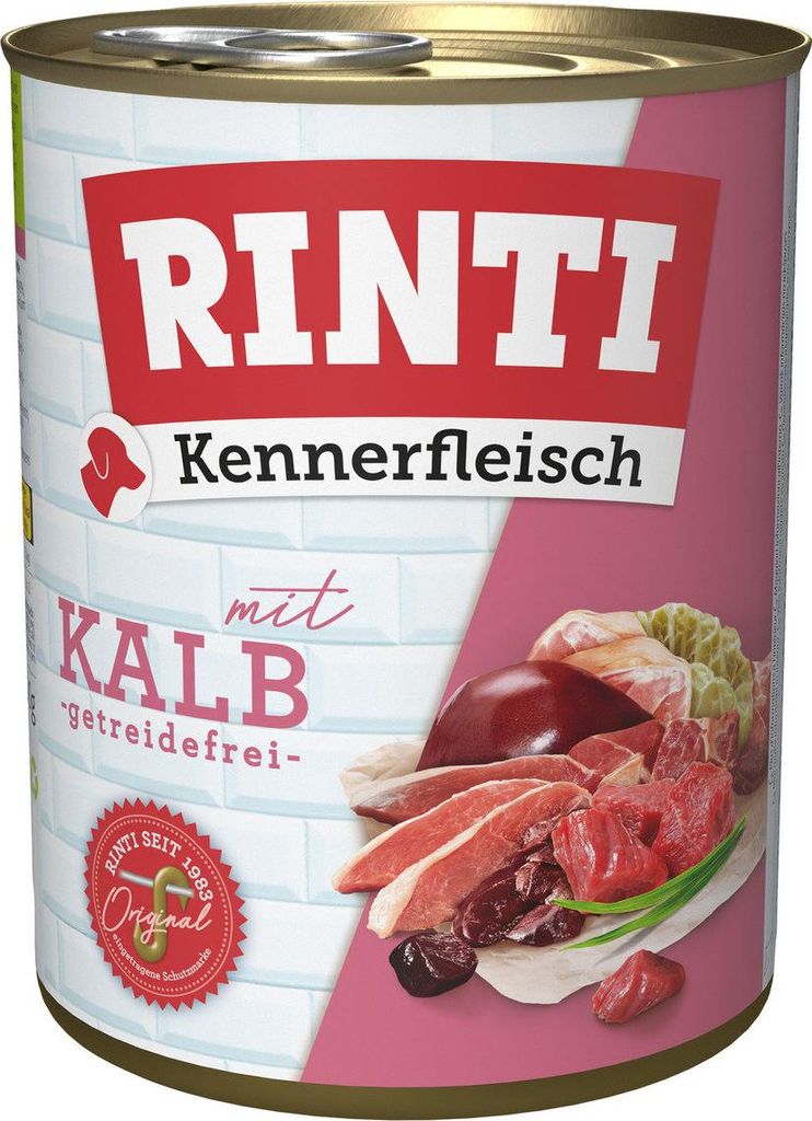 Rinti 800gx12 carne di vitello da intenditori in scatola Immagine del prodotto 
