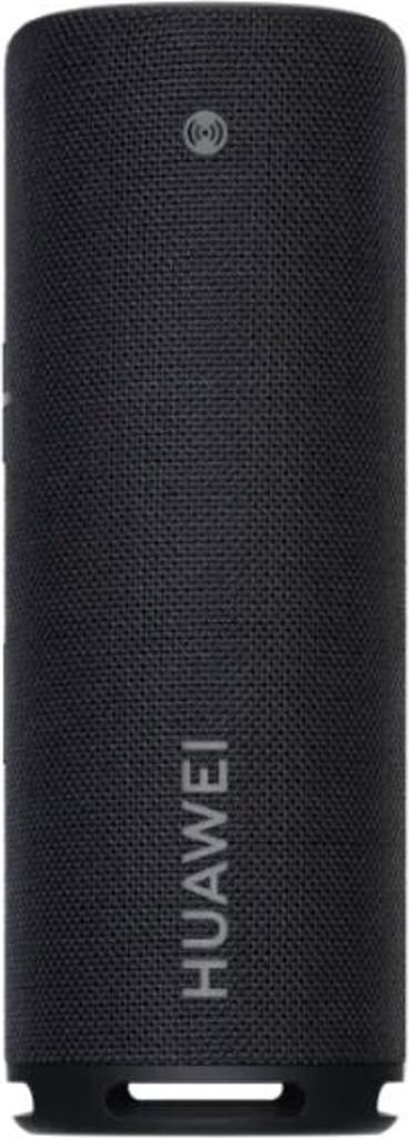 A black Huawei Sound Joy Bluetooth speaker is shown against a white background.