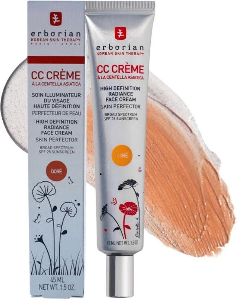 ERBORIAN CC Creme a la Centella Asiatica SPF 25 Dore 45 ml Immagine del prodotto 