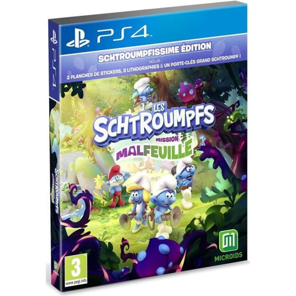 Microids LES SCHTROUMPFS MISSION MALFEUILLE, RP (Rating Pending)