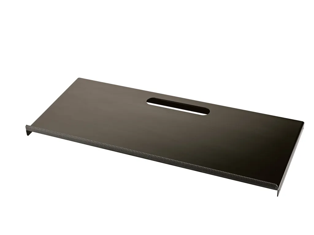 Tablette de Clavier K&M 18824-000-55 en Acier Noir Haute Résistance
