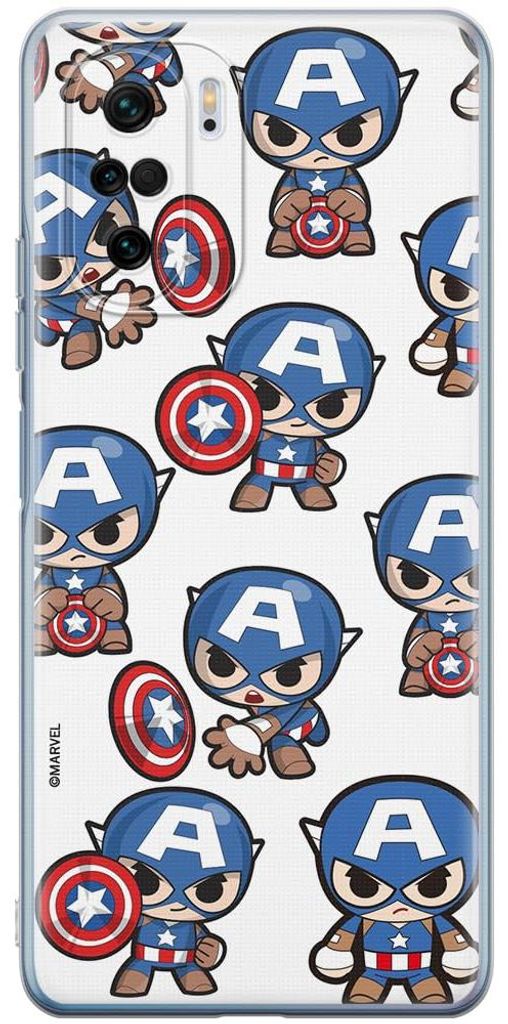 ERT GROUP Handyhülle für Xiaomi MI 11i/ REDMI K40/K40 PRO/Poco F3/ F3 PRO Original und offiziell Lizenziertes Marvel Muster Capitan America 029 o...