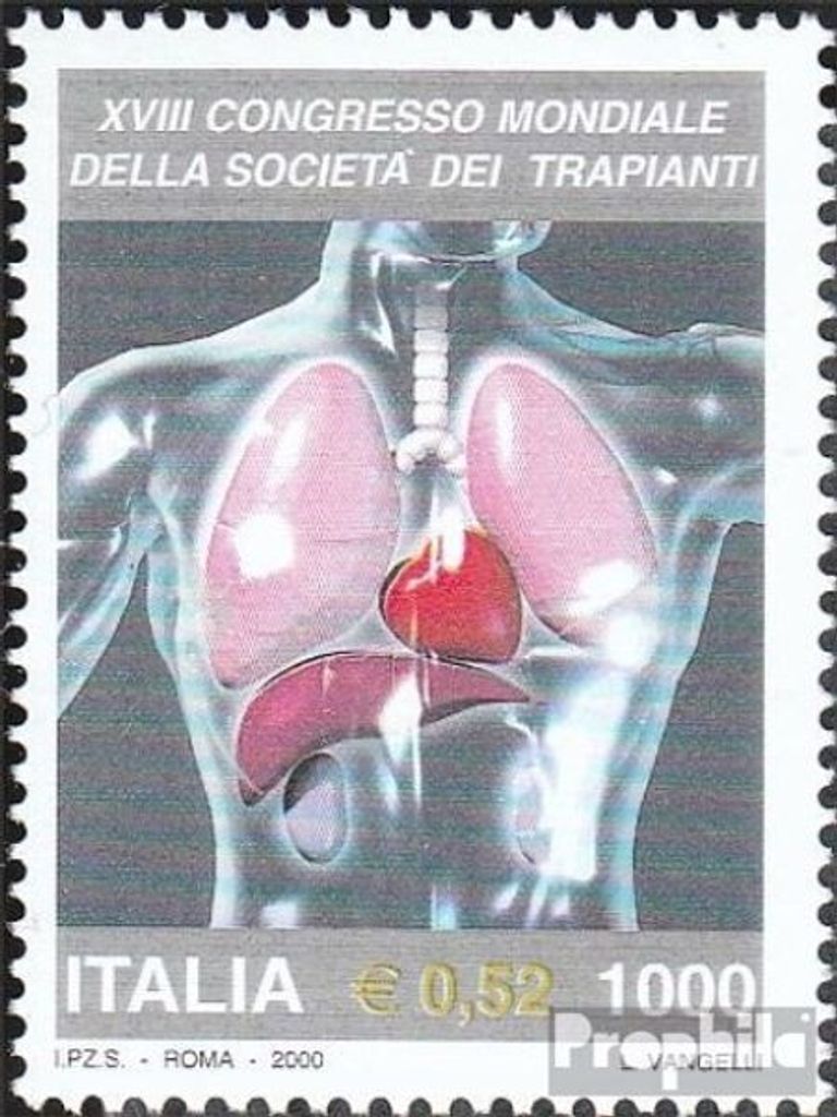 Briefmarken Italien 2000 Mi 2715 (kompl.Ausg.) postfrisch Produktbild 