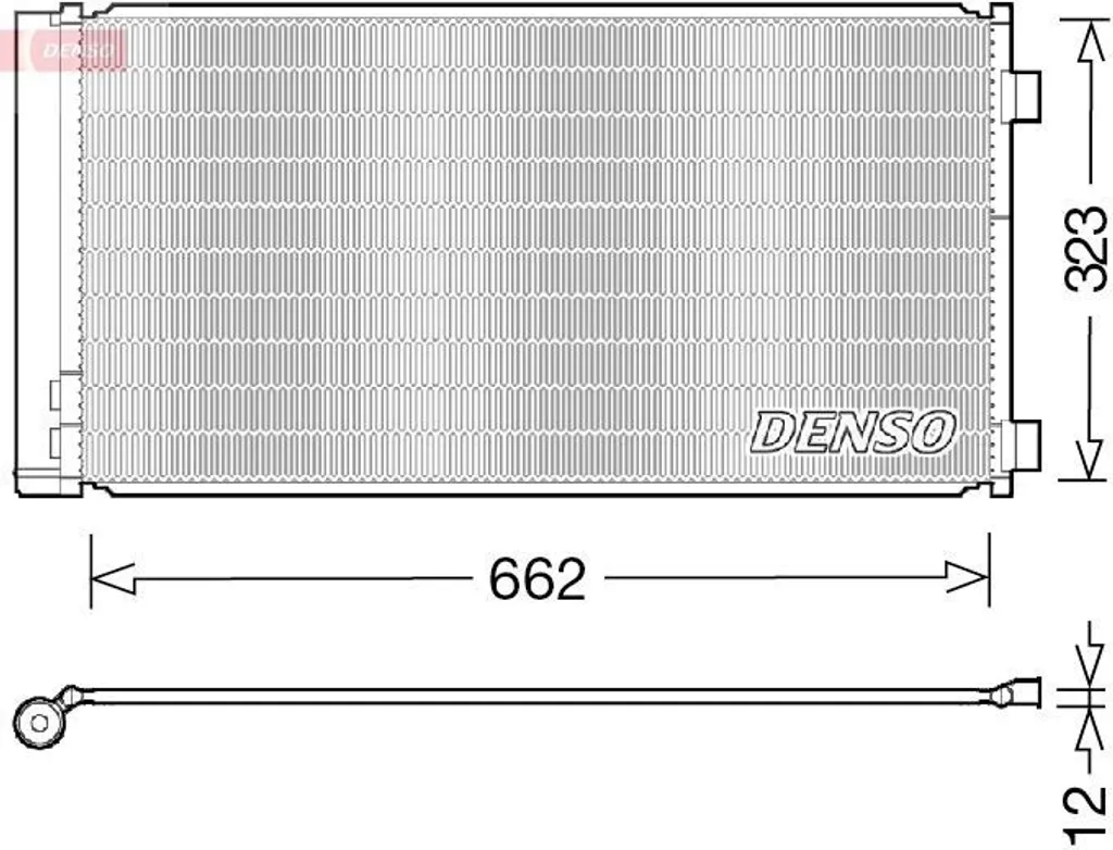 Condenseur de clim avec déshydrateur pour Mini R55 R56 R57 R58 R60 R61