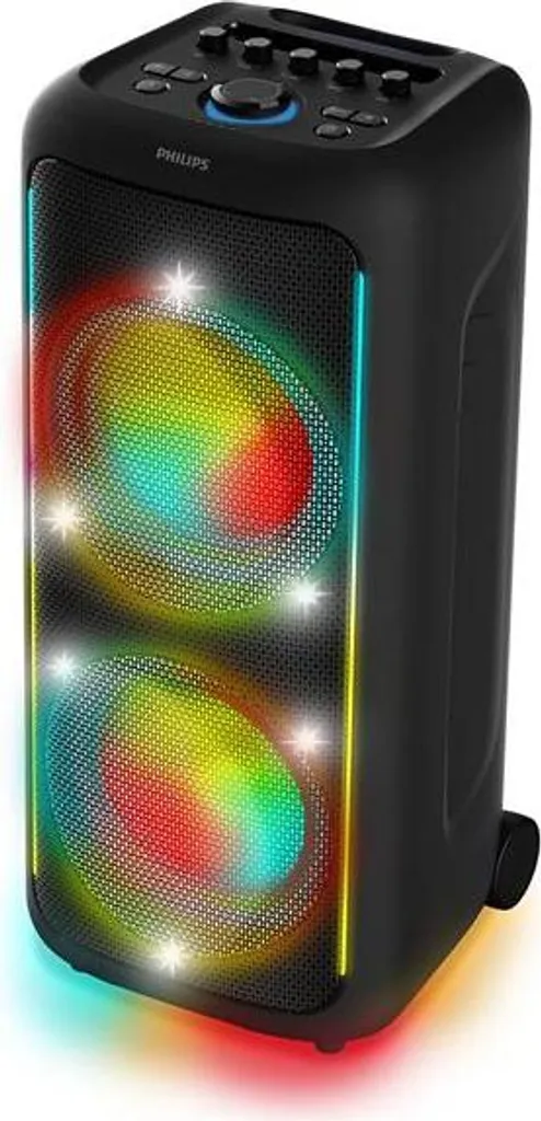 Philips TAX5000E Enceinte de Fête Bluetooth avec Effets Lumineux LED