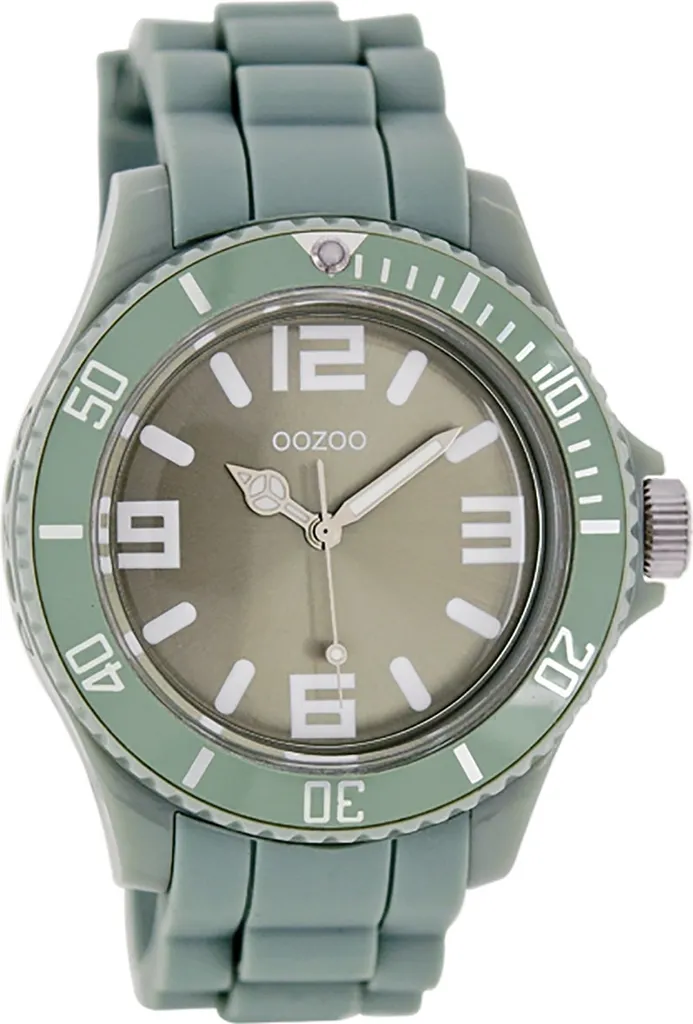 Analisi Oozoo Vintage UOC4279A: Orologio Silicone Verde Analogico
