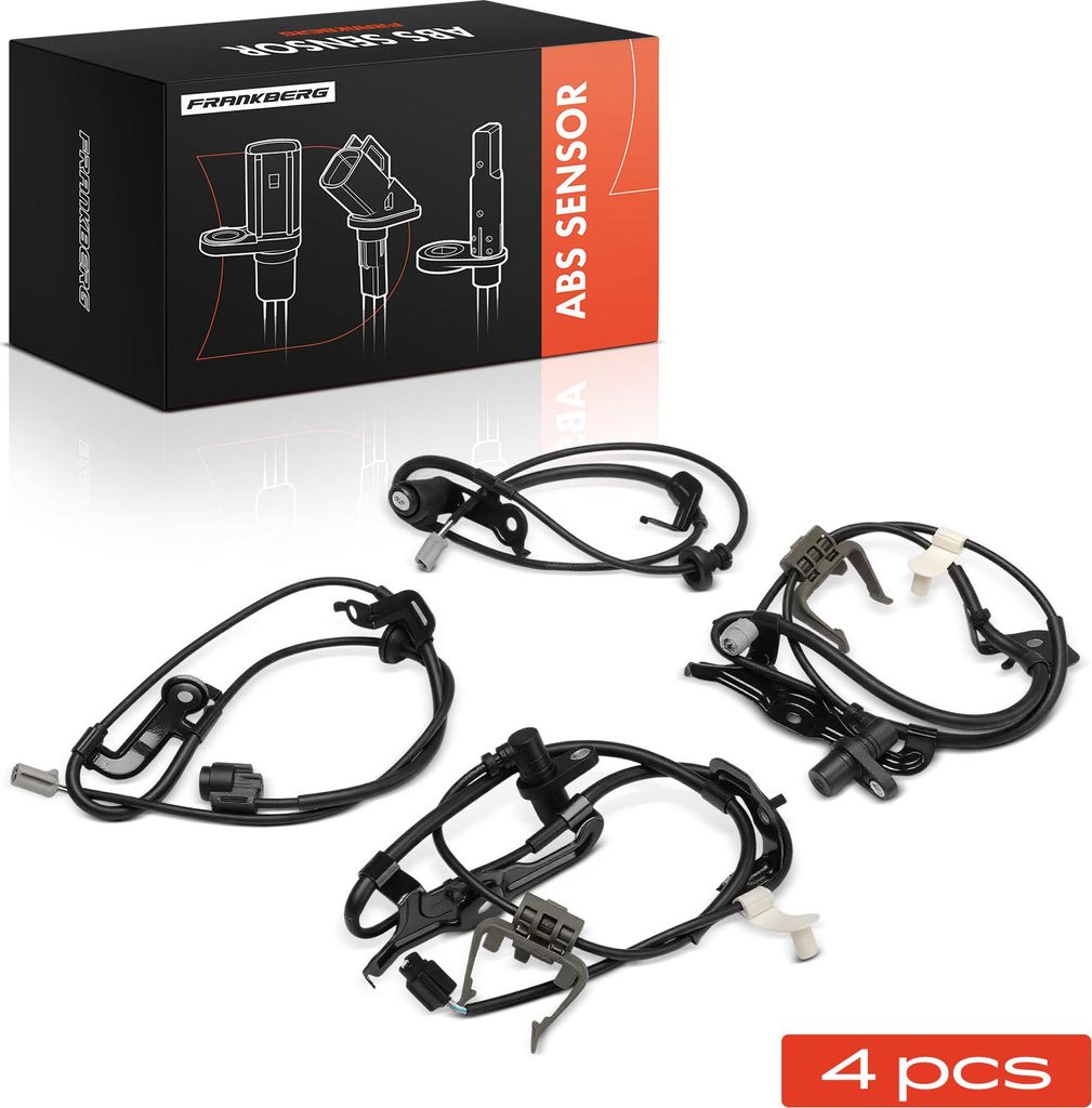 Frankberg 4x ABS Vorderachse und Hinterachse für Toyota Aurion V4 Camry Stufenheck 3.5L 2.4L 2006-2014