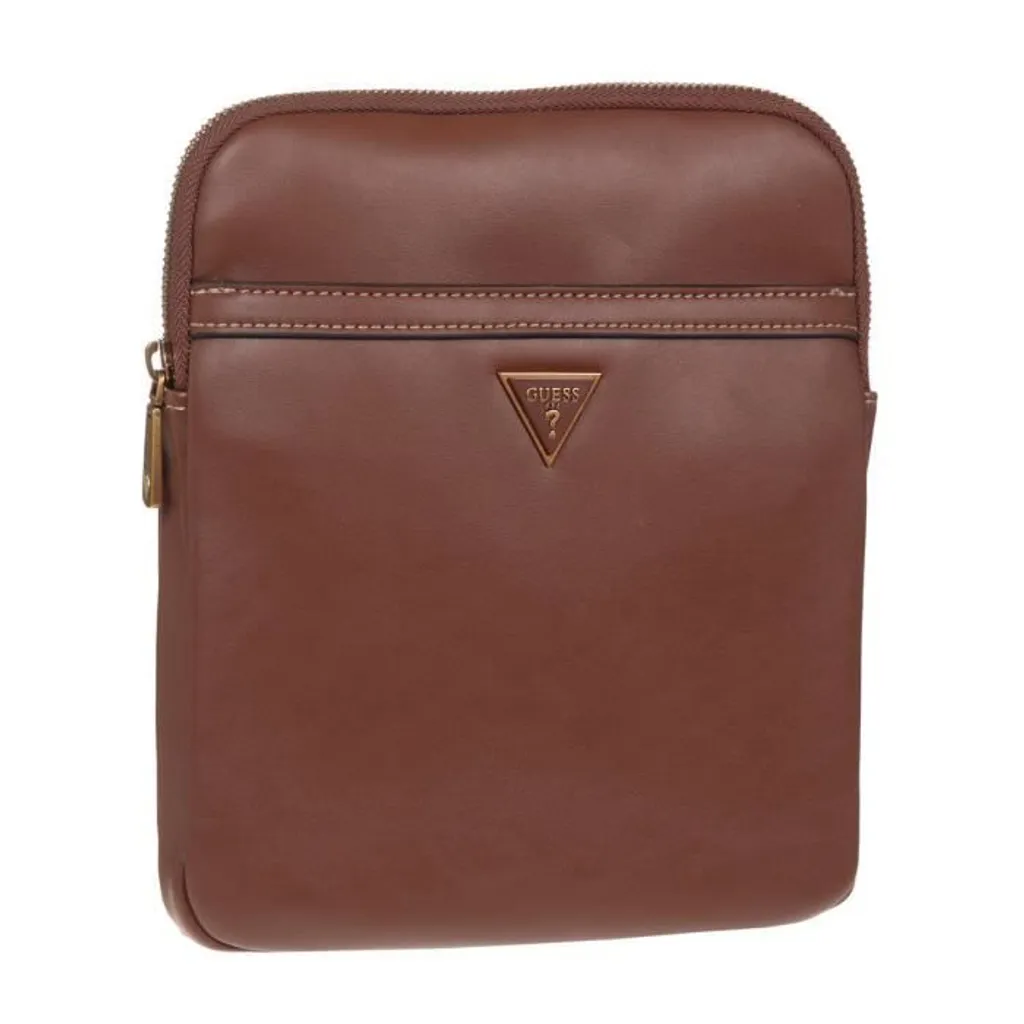 Sac de Ville Homme GUESS Scala Marron - Idéal pour Voyage et Travail