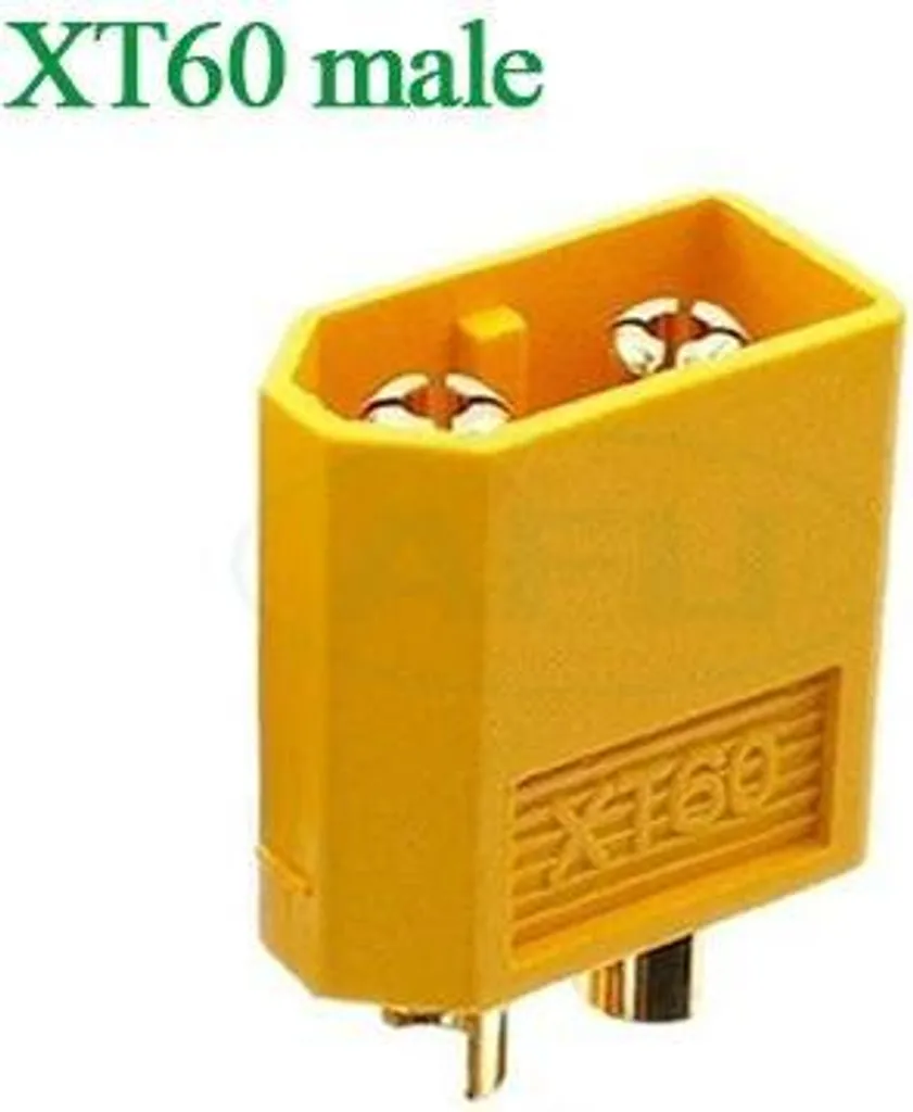 Chargeur batterie lithium XT60 mâle anti-surchauffe et prise UE