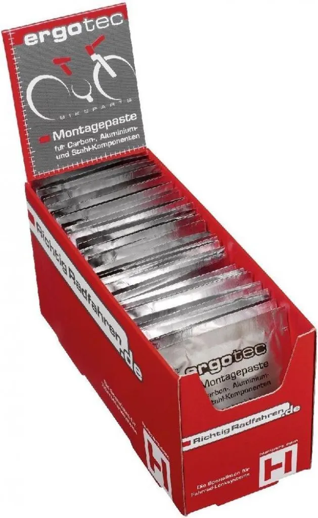 Pâte de montage Ergotec pour carbone et alu - 40 sachets de 5g Pro