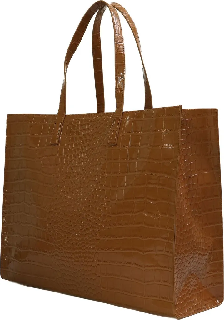 Sac shopper Ted Baker Wellma marron idéal pour le bureau et sorties