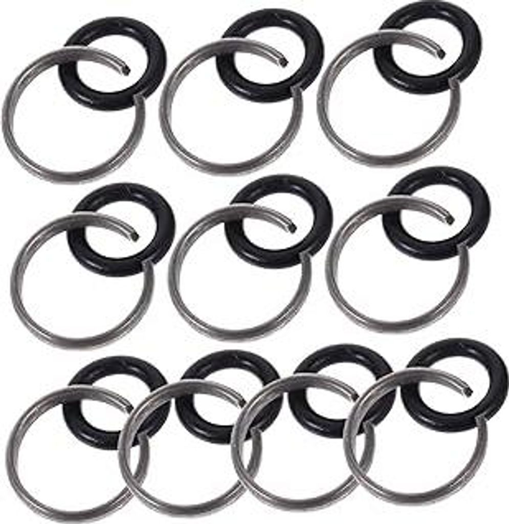 Garneck 10 Sätze Schlagschrauber Sicherungsring Und Haltering 1/2 Zoll – Ersatzteile Für Druckluft Schlagschrauber - Robuste O-Ringe Und Sicher...