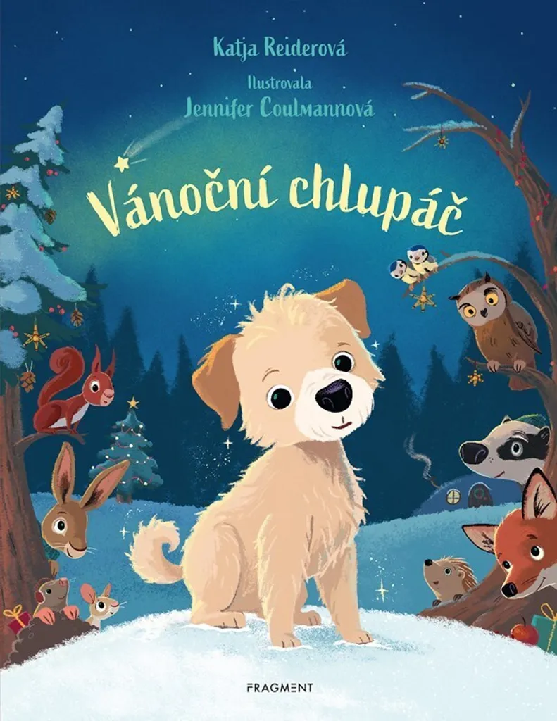 Vánoční chlupáč de Katja Rieder - Livre de Noël avec dessins soignés