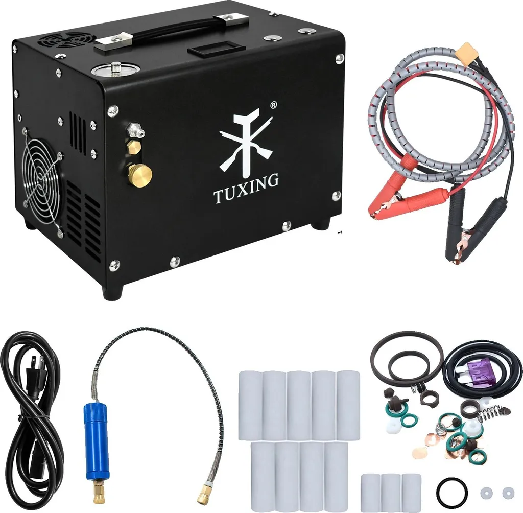 Compresseur d'air haute pression 4500 Psi - Finie la pompe manuelle
