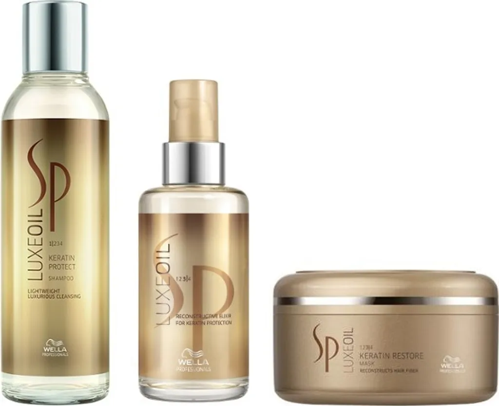Wella SP Luxe Oil Kit Ricostruzione: Cheratina e Triplo Complesso Olio