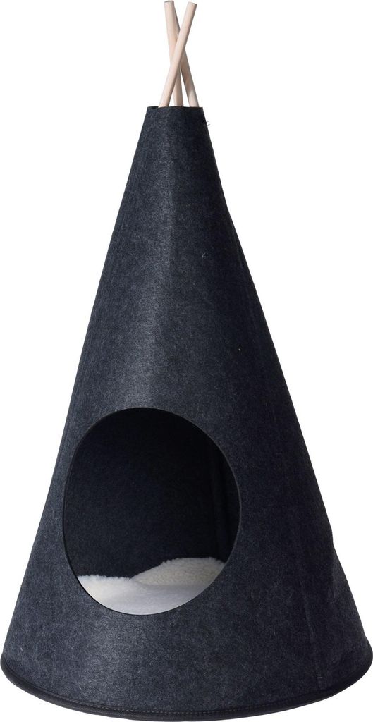 Tipi-Zelt für Katzen mit Bett 70x40