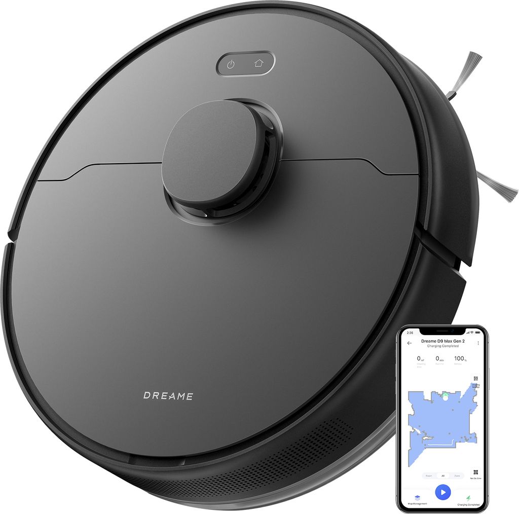Dreame D9 max gens 2 Staubsauger Roboter Vormax™-Saugsystem Produktbild 2