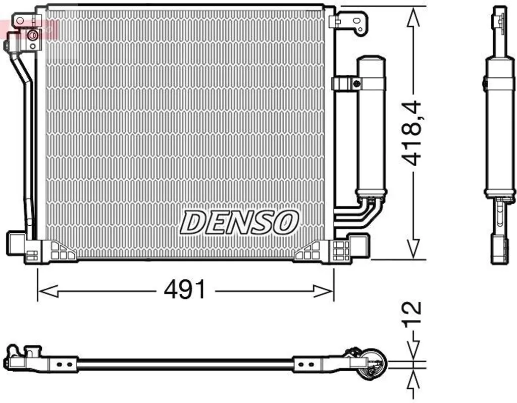 Réparer la clim de votre Juke F15 avec le condenseur DENSO DCN46025