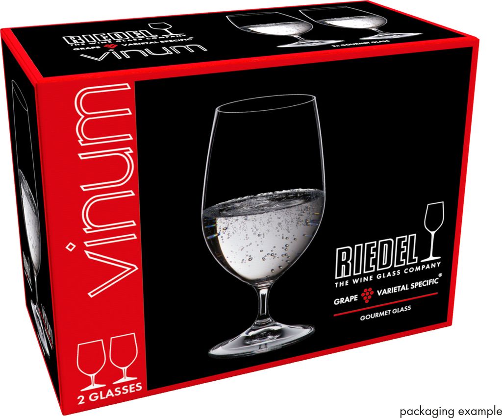 RIEDEL Vinum Wasser - 2er Set, Trinkglas, Kristallglas, Spülmaschinenfest - 6416/02 RIEDEL Vinum Wasser - 2er Set, Trinkglas, Kristallglas, Spülmaschinenfest - 6416/02