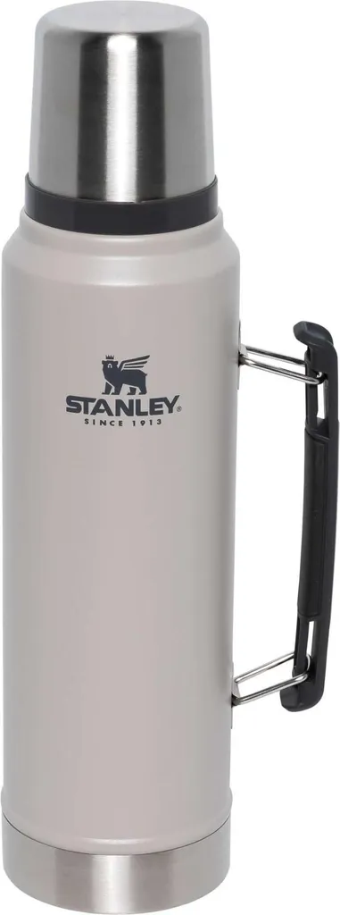 Bouteille Stanley 1L Ash : Idéale pour Randonnée et Camping, Isotherme Grise