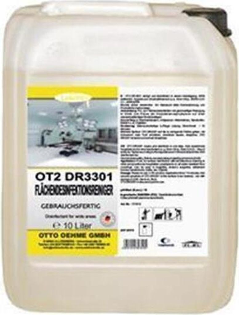 Flächendesinfektionsreiniger OT2 DR 3301 10 Liter