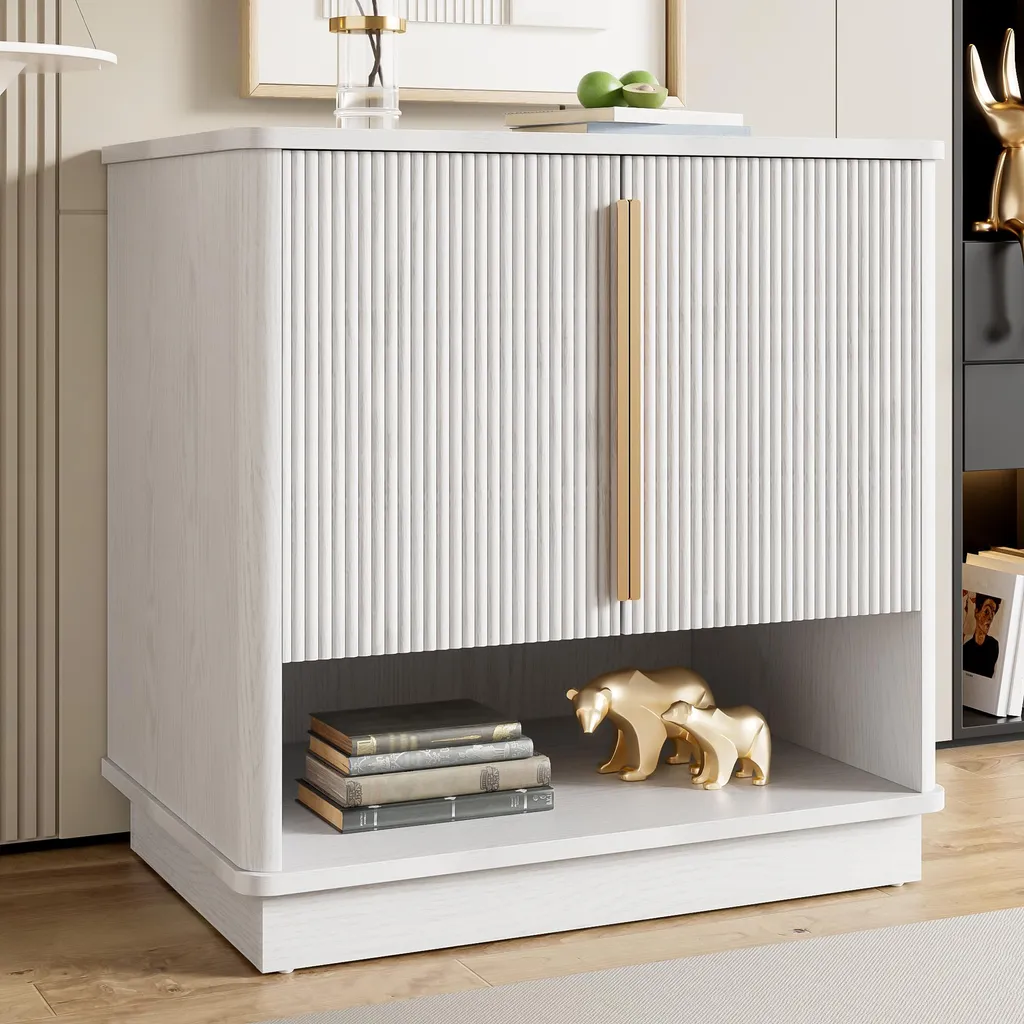 Armoire d'Entrée Merax : Gain de Place pour Rangement Chaussures Blanc