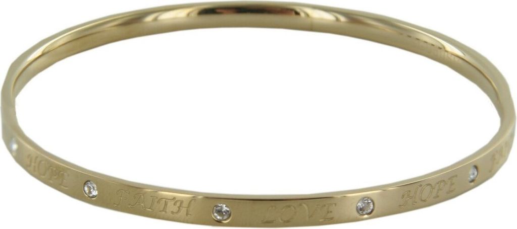 Skagen Damen Armreif Faith Love Hope gold JGSG050SM
