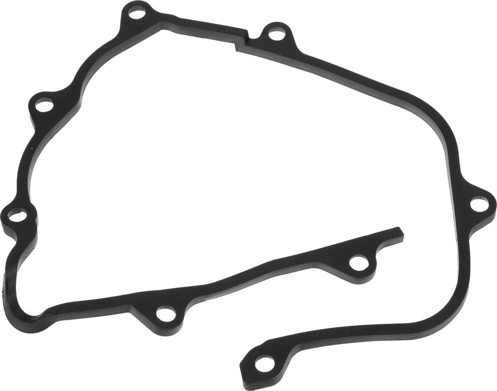 1 Stück Auto-Motor-Zahnriemenabdeckung Dichtungssatz für Subaru 2.2L 2.5L Kettengehäusedichtung Nr. 13594AA052/13594AA051 Schwarzes Gummi