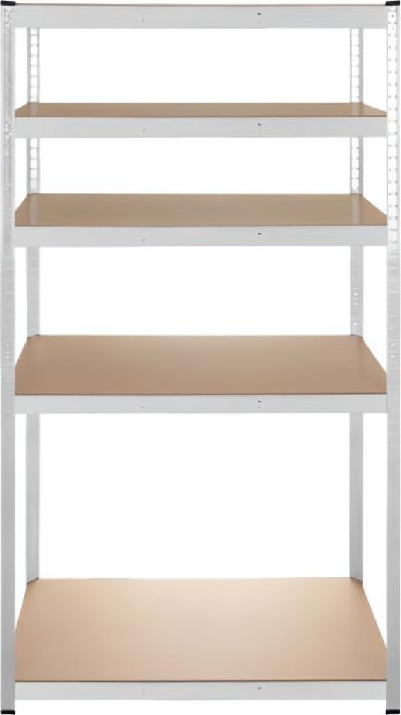 Metallregal mit 5 Einlegeböden für die Garage, 180 × 100 × Produktbild 