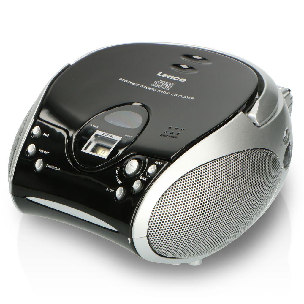 Lenco SCD-24 - tragbarer Radio CD-Player