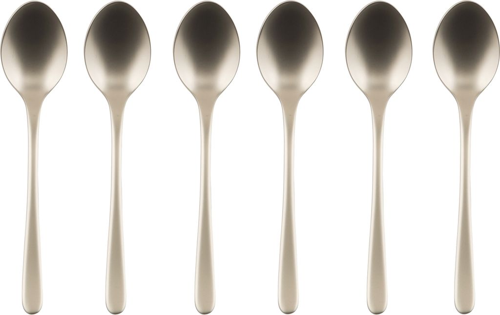 Sambonet Set 6 Mokkalöffel Edelst./PVD Champag. 52653PA7 Productafbeelding 
